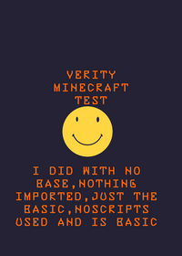 Verity test(do not leave him alone)