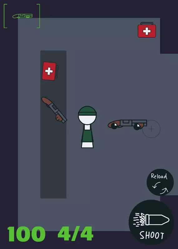 Untitled Zombie Shooter by @zurio
