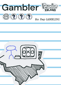 Gambling on drawing island