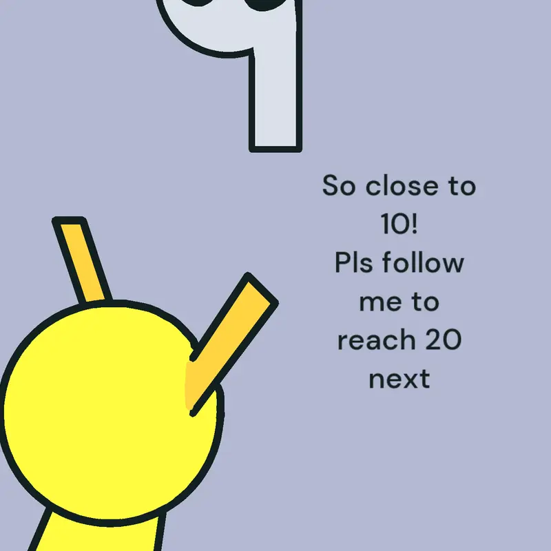 WE CAN REACH IT!! 10 Followers pls… by @aceringboy