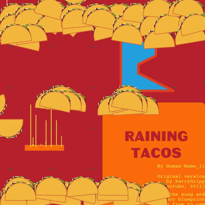 Bees eat tacos meme by @Thechemistblox