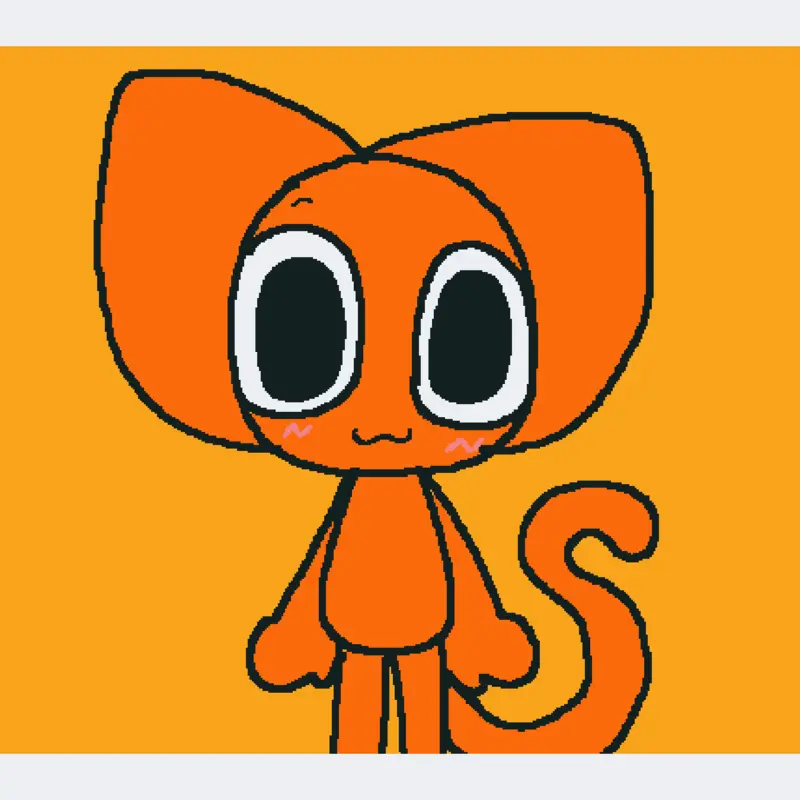 Cattot dandy world animation lol by @cattot_advuntures