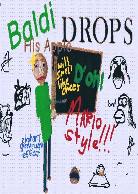 Baldi drops his Apple by @Goodgame28