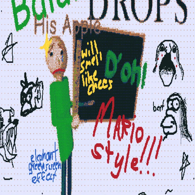 Baldi drops his Apple by @Goodgame28