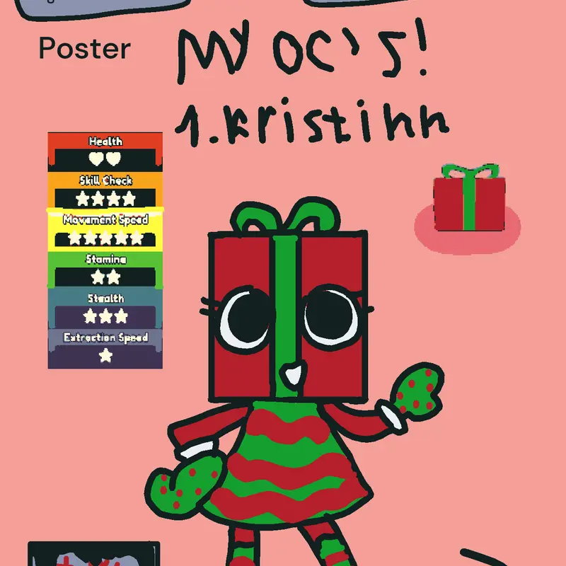 Kristinn textily beezy by @poopy__