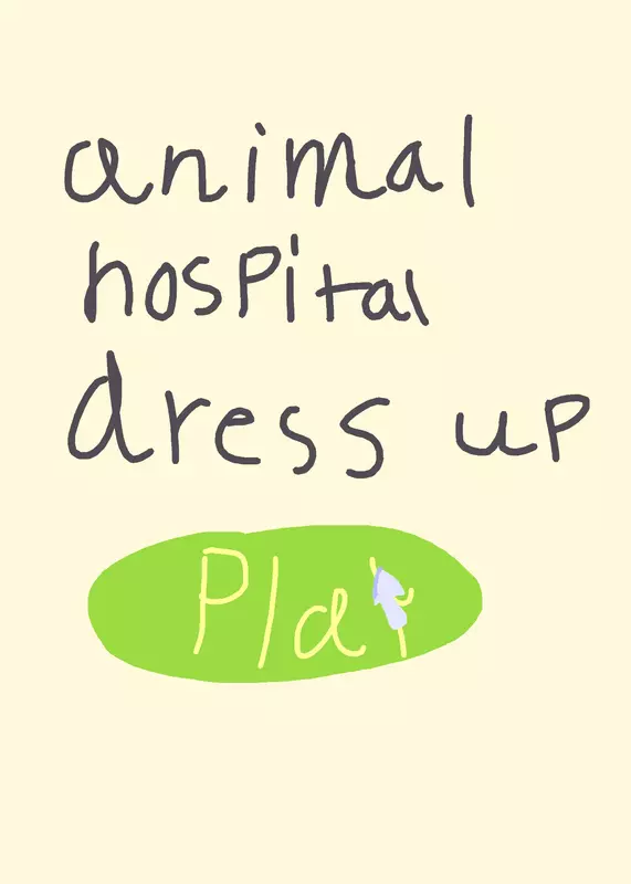Animal hospital dress up lazy me by @P4R4M3D1C
