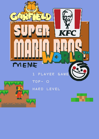 Garfield KFC Super Mario Bros mantotatuno...