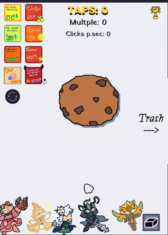 Cookie clicker by @duckygames101