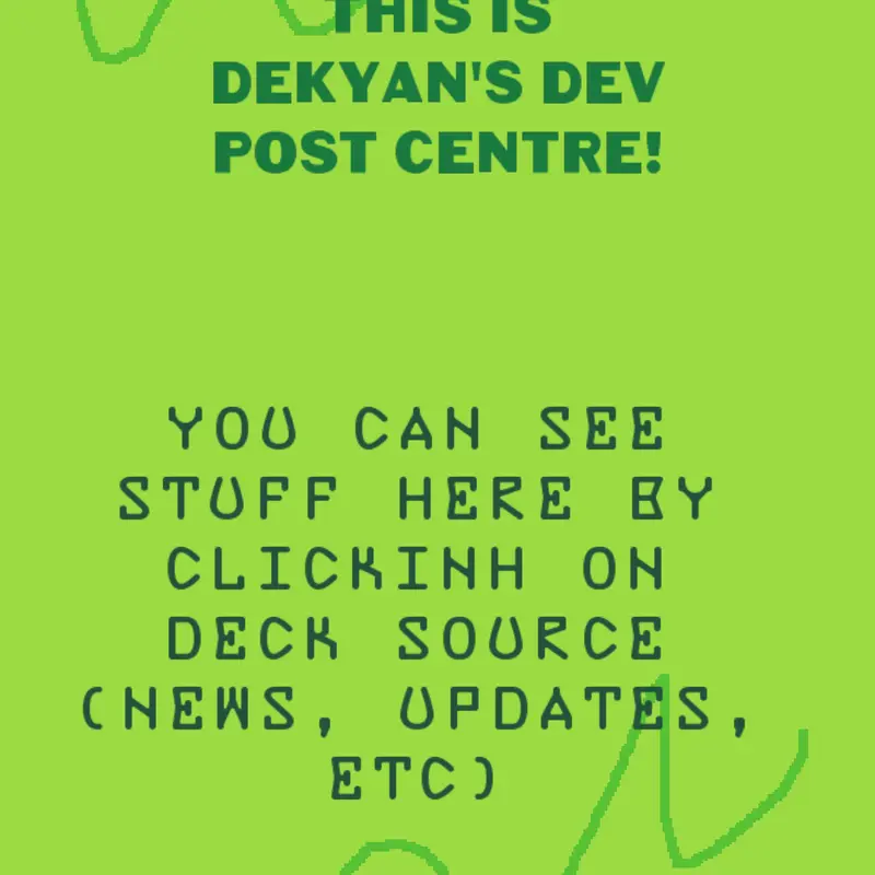 Game by @DekyanStudios