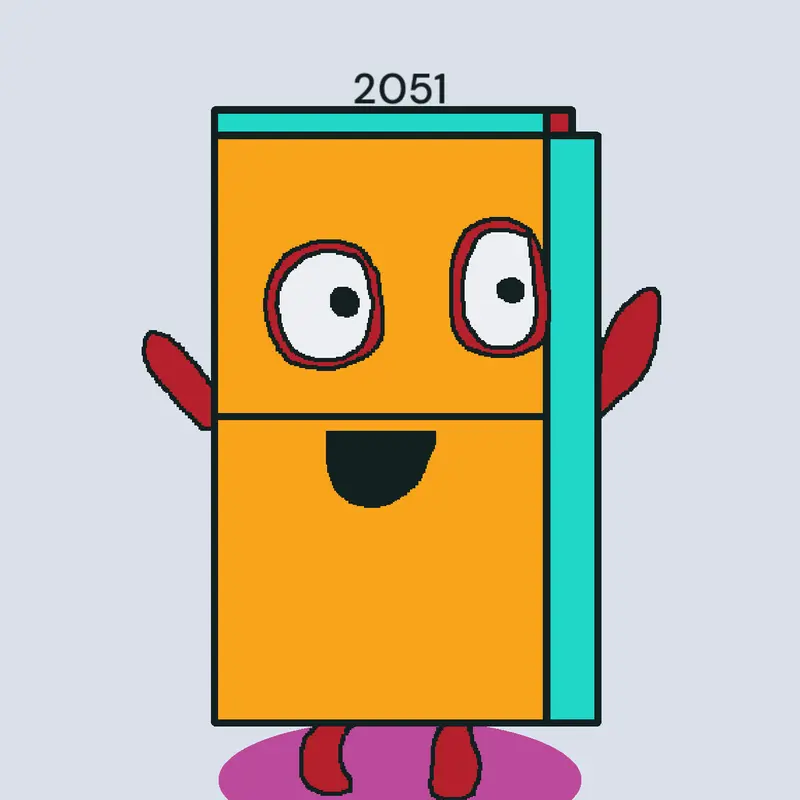 Numberblocks 2051 phase 1 to 3 by @CaQuiz6
