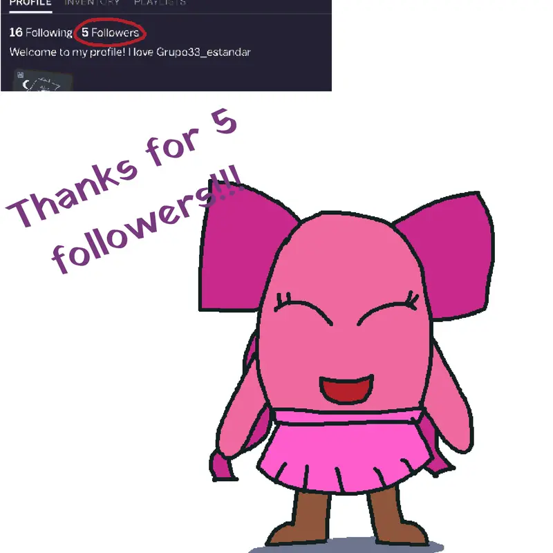5 followers by @-_GirlCircle_-