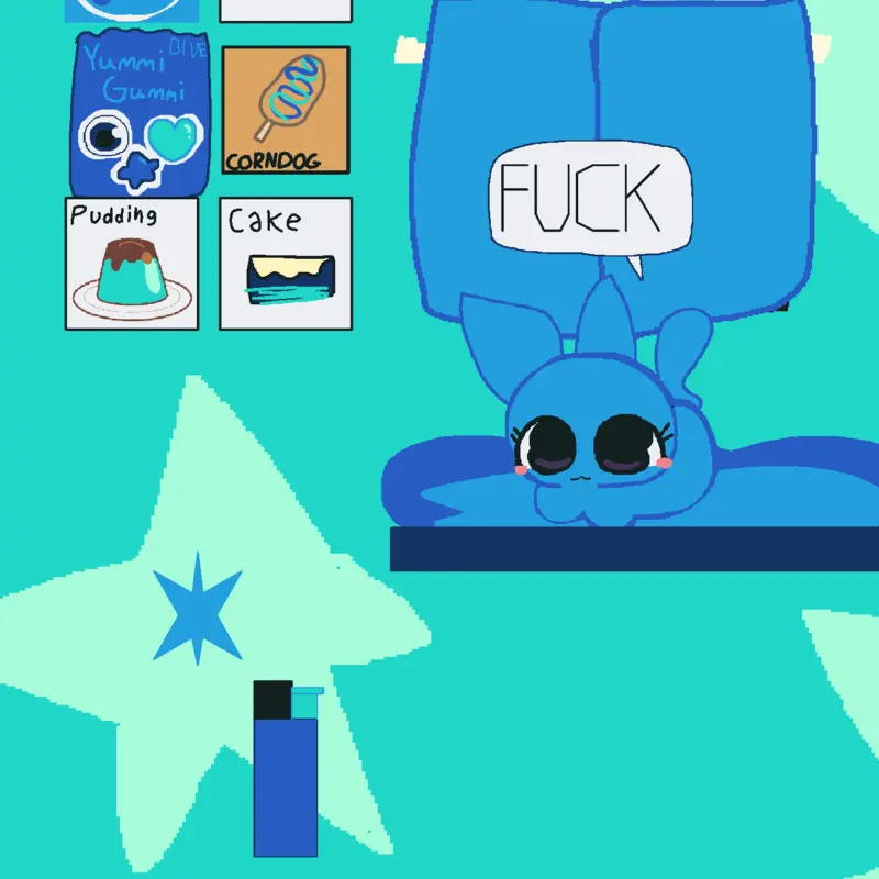 anti cute by @kalmf