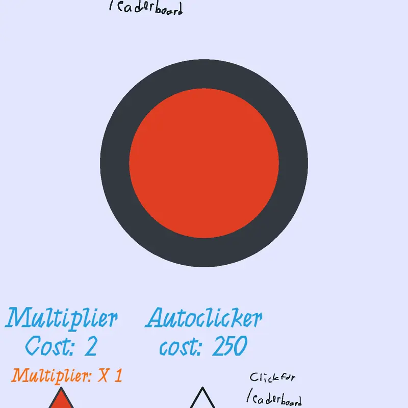 Clicker game by @BlueBlobProductions