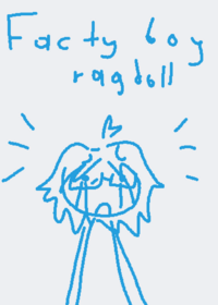 Facty boy ragdoll | warning:a lot of blood |