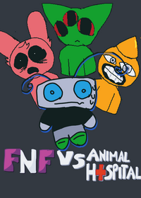 Animal hospital but have 2 aliens