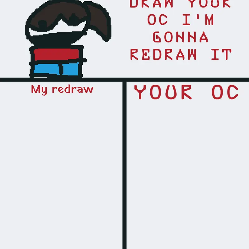 Draw it or I'm gon' find you by @CAXSYPLAYZ_3