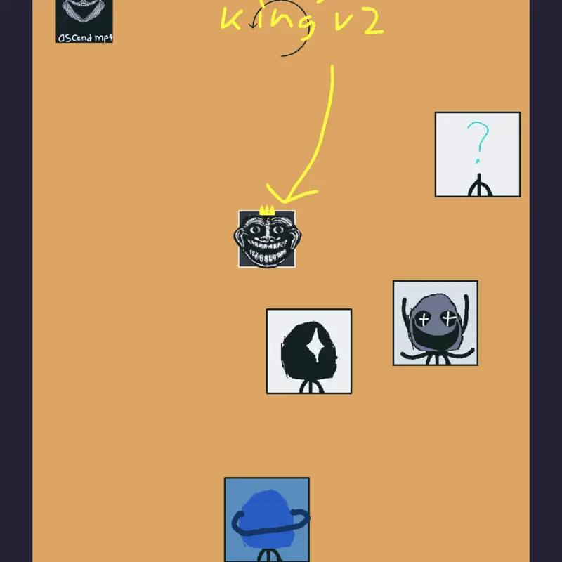 Trollge king v2 by @zilvanLmao