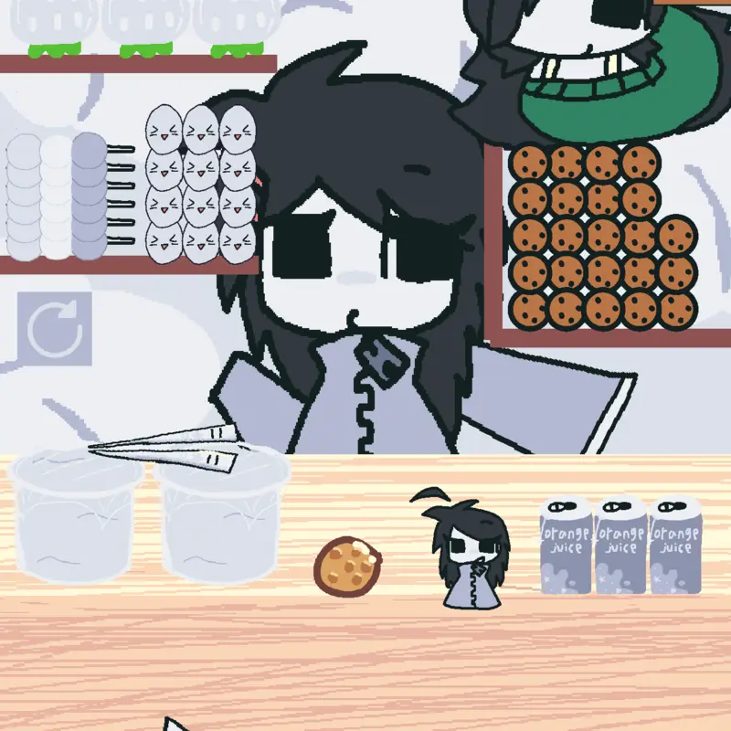 Mukbang by @cats_are_kewl