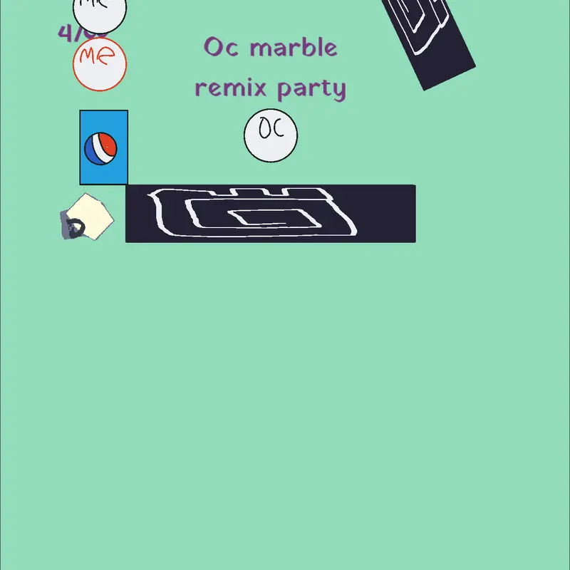 Oc marble race remix party by @isaack16