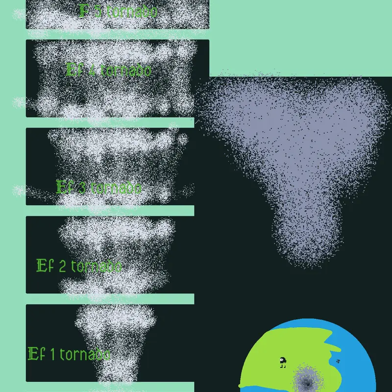 Tornado simulator game by @Maker_of_games