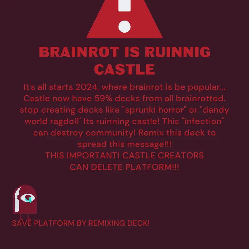 we gotta save castle by @Josafatmustoo