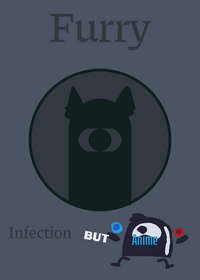 Furry infection but anime