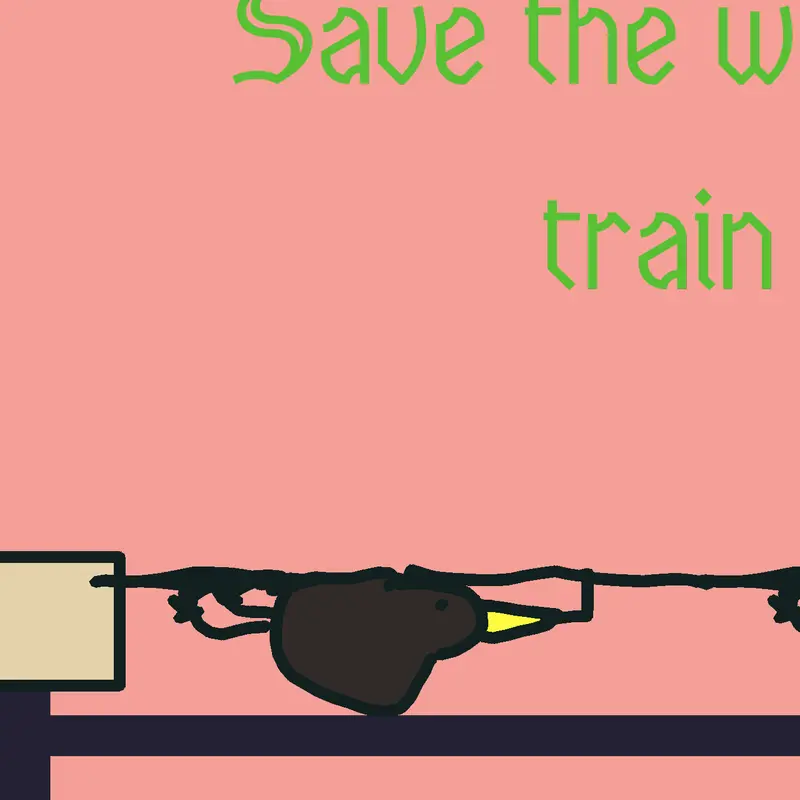 Saved the train! by @kiwibirddeisgnpro