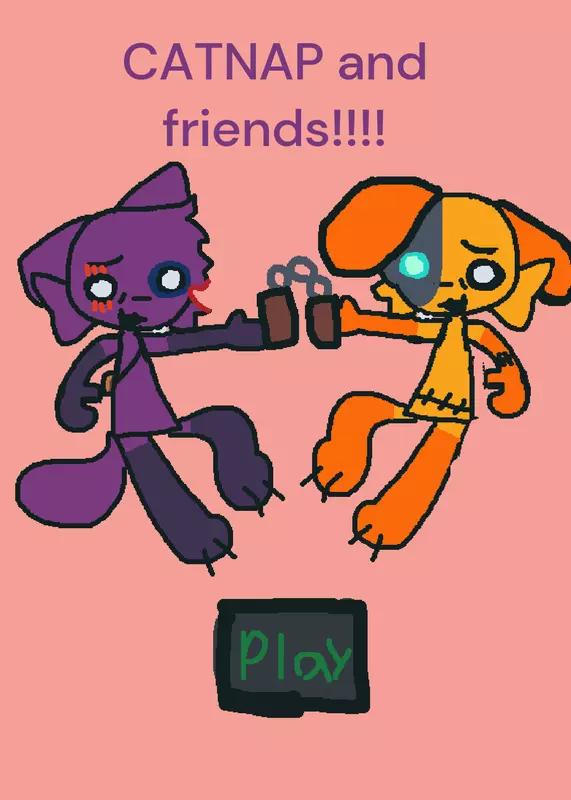 catnap and friends by @CATNAP77