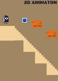 Falling in staircase
