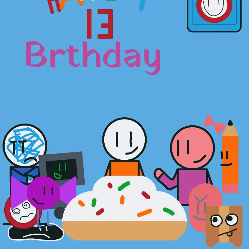 My 13th birthday by @InpaperCity
