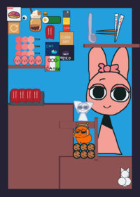 Pinki mukbang