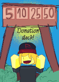 Donation deck!