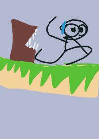 Stick guy run Sim