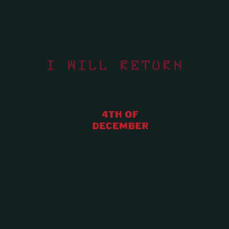 The Return DATE by @Detective_Weird