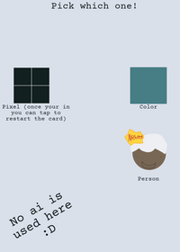 (UPDATING) Pixelated image, person, and...