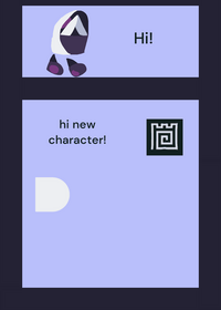 Character and NEW character lolz a maze game