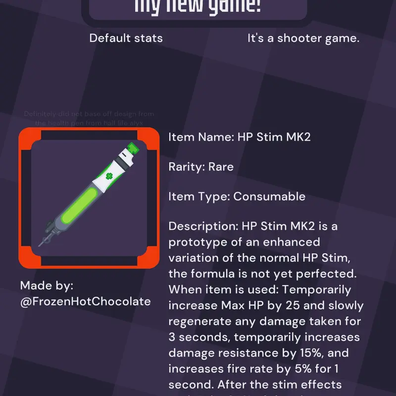 Game by @FrozenHotChocolate