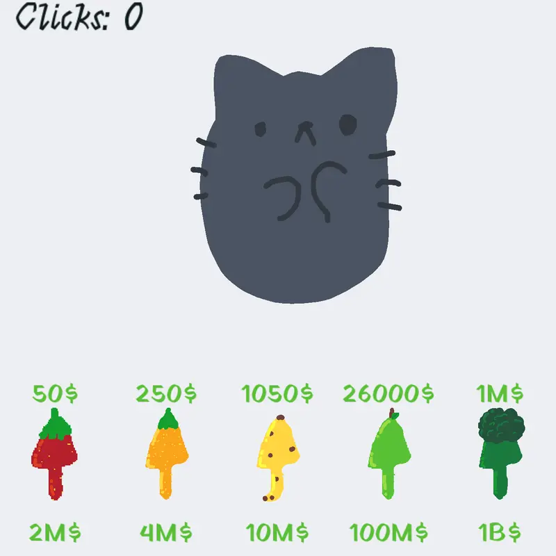 #clicker by @pusheenloverikra