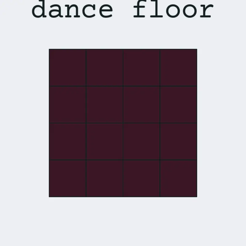 Dance floor by @Aw_aw_aw_cat