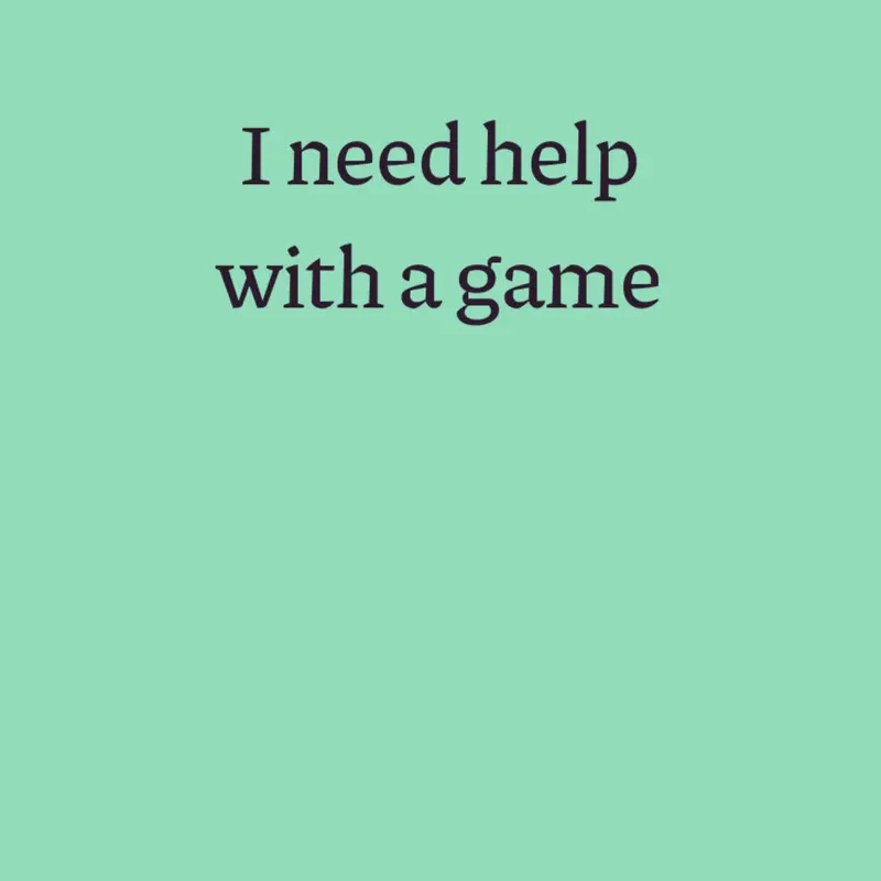 Game by @myston