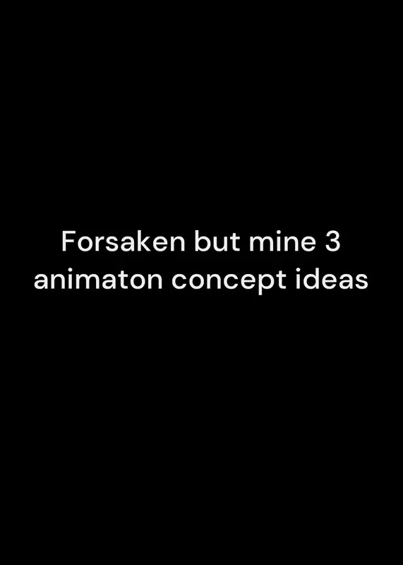 Forsaken but mine 3 animation concepts by @airborne_studios