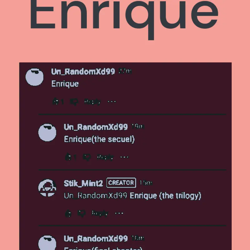 Enrique by @Un_RandomXd99