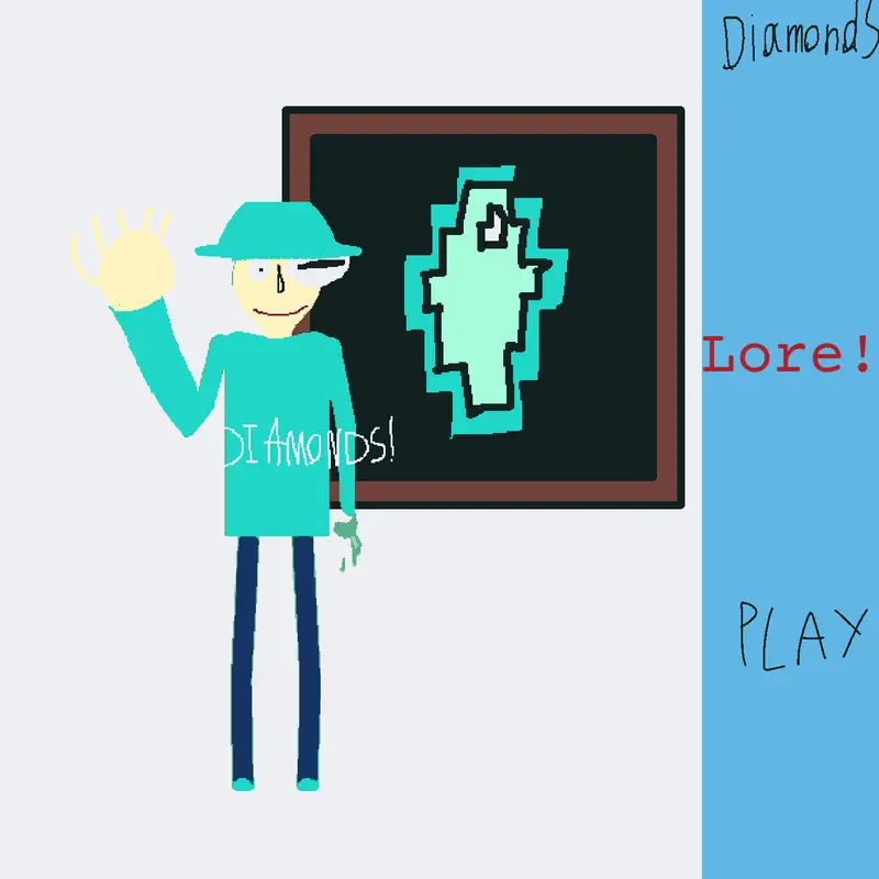 Diamonds! (Numberslop) by @blueA1