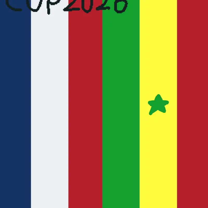 France vs Senegal FIFA World cup 2026 by @IzzValestine_
