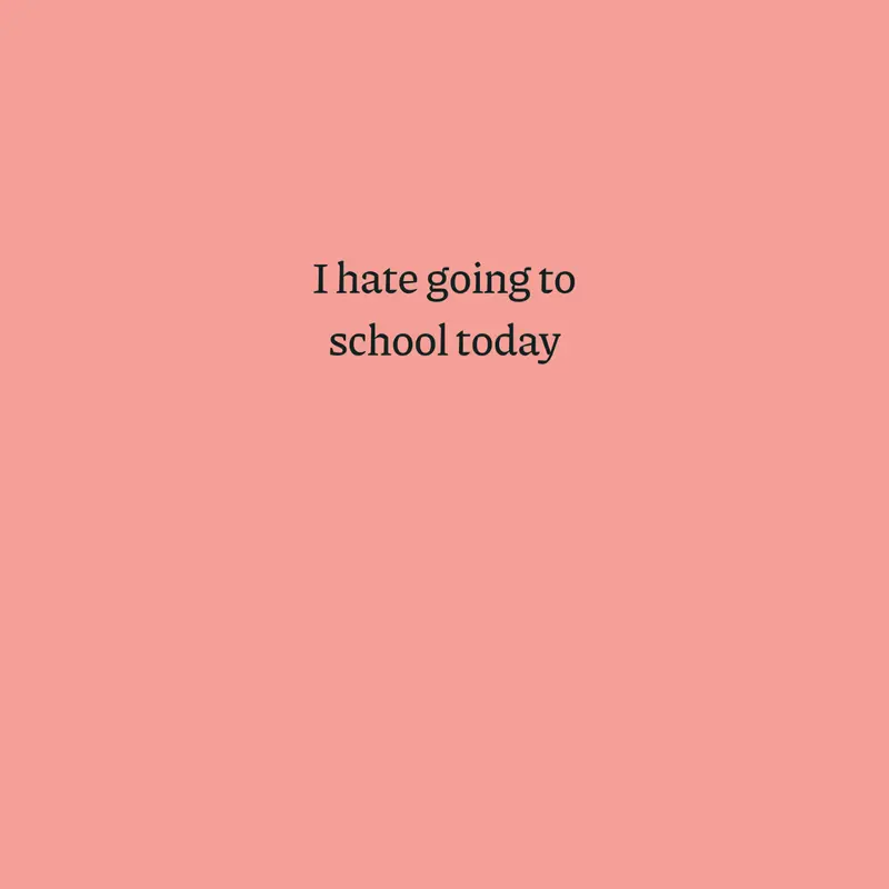 I hate school by @Banana_Nats
