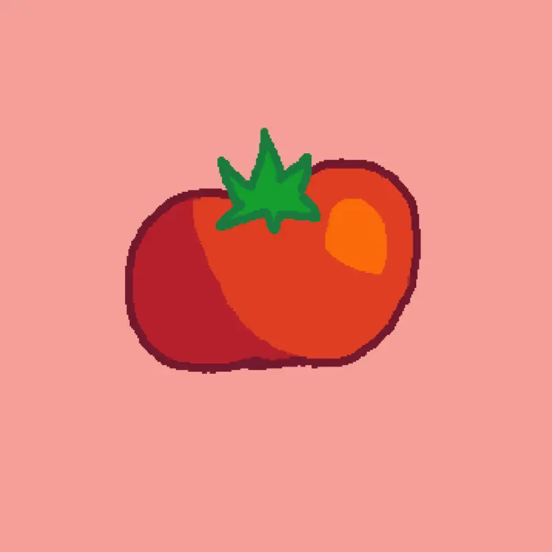 Tomato 🍅 :D by @Rat_Birb