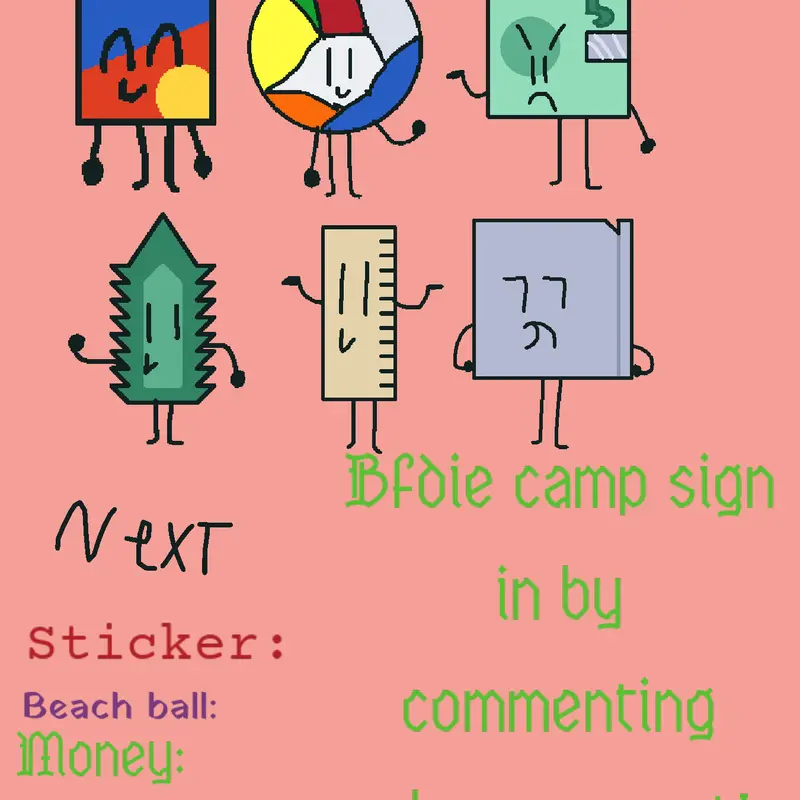 camp sign up by @Magic-cube2763