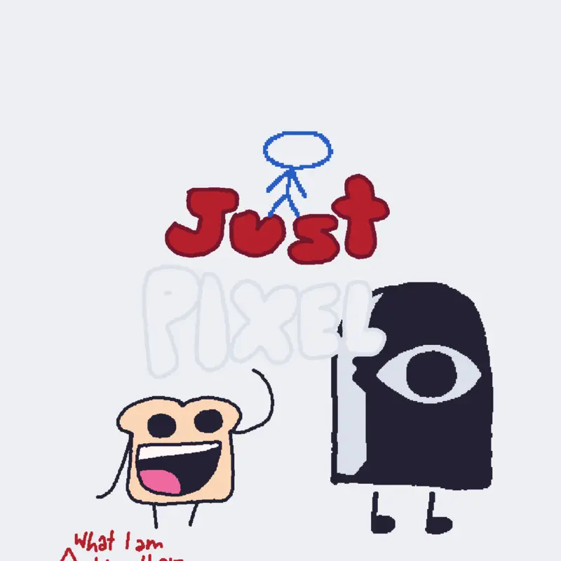 Just Pixels - A drawing remix typa shi by @IamSaw