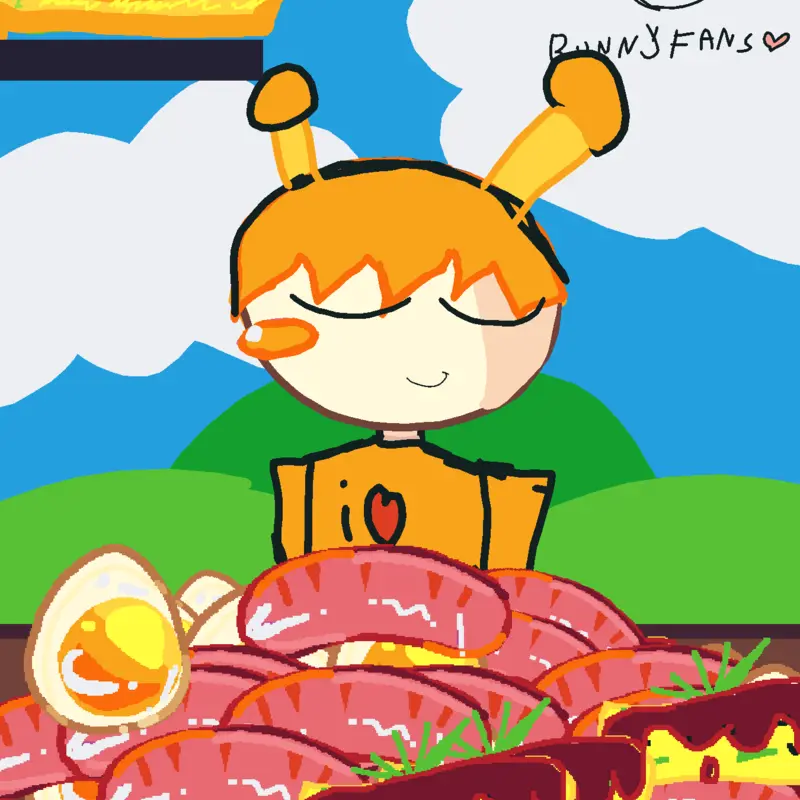 Feed oren by @Anngali