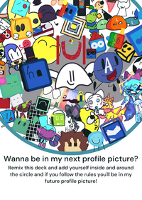 Wanna be in my next profile picture?